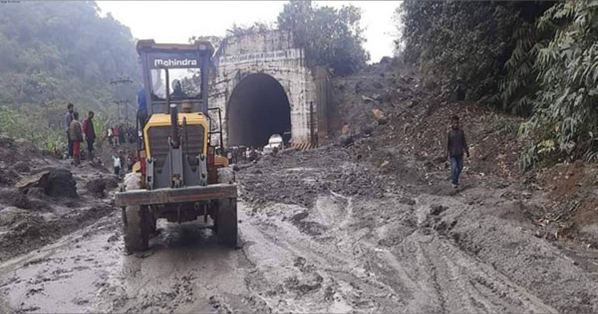 Meghalaya: Mudslide occurs at Sonapur Tunnel; Police issues advisory to drive cautiously